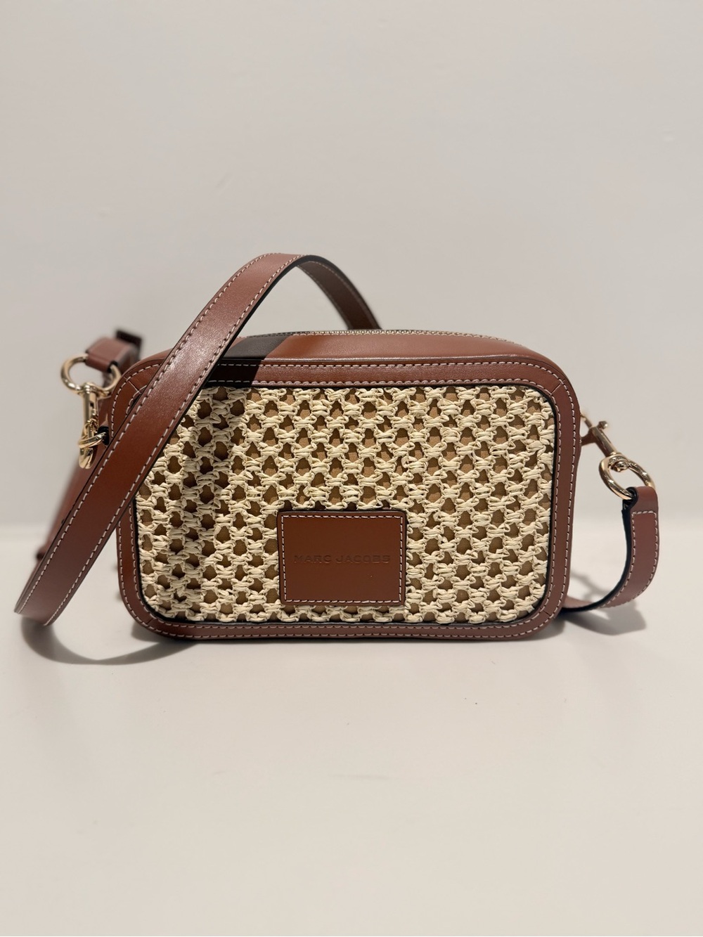 NWT Marc Jacobs flash camera bag - natural